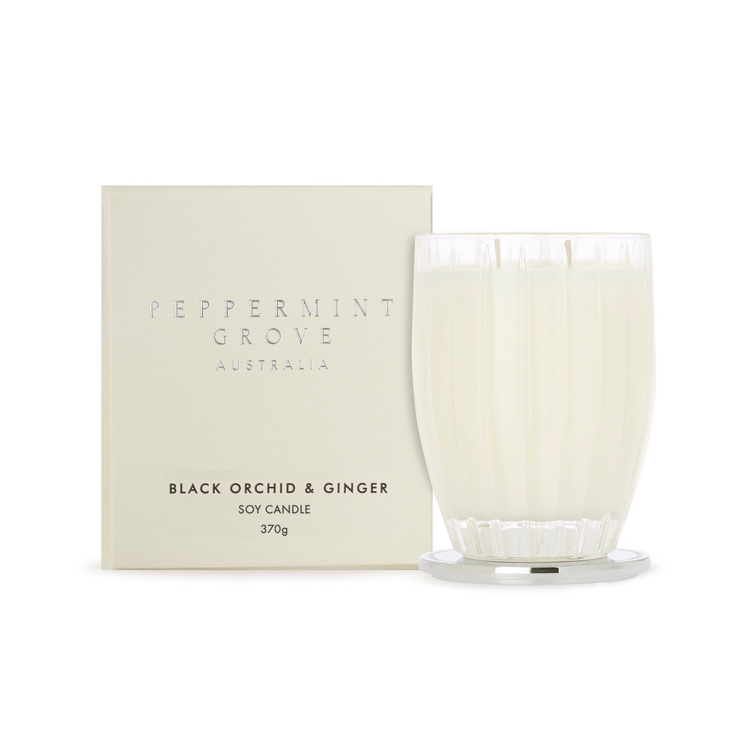 Peppermint Grove Black Orchid & Ginger Soy Candle