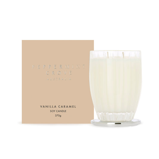 Peppermint Grove Vanilla Caramel Soy Candle